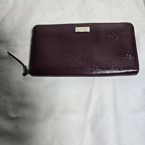 Kate Spade Shiny Plum Wallet